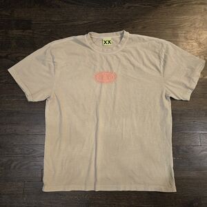 Supervsn Studios Men's Beige Graphic Tee